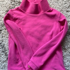 Barley worn Dudley Stephens Terry Cloth Bubble Gum Turtleneck